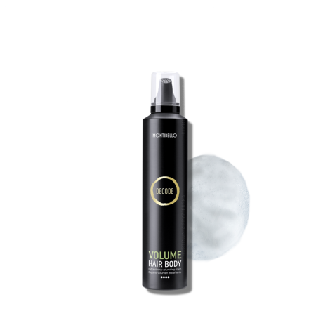 MONTIBELLO DECODE Volume Hair Body bardzo mocna pianka na objętość 300 ml - 2