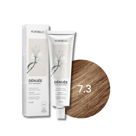 MONTIBELLO DENUEE naturalna farba do włosów bez amoniaku 60 ml | 7.3