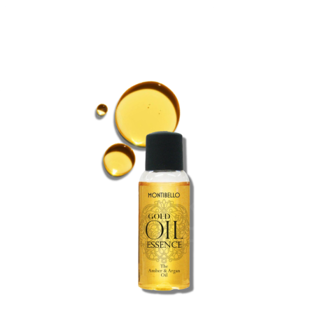 MONTIBELLO GOLD OIL ESSENCE olejek bursztynowo arganowy do włosów 30 ml - 2