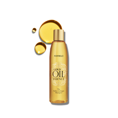 MONTIBELLO GOLD OIL ESSENCE szampon bursztynowo arganowy do włosów 250 ml - 2