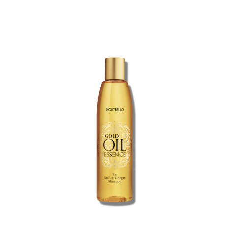 MONTIBELLO GOLD OIL ESSENCE szampon bursztynowo arganowy do włosów 250 ml