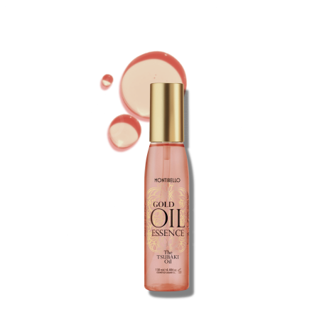 MONTIBELLO GOLD OIL ESSENCE Tsubaki olejek do włosów 130 ml - 2