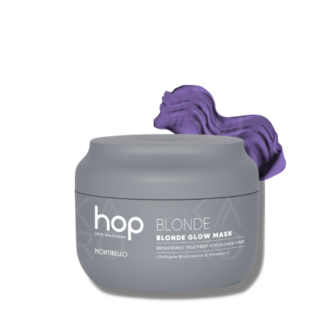 MONTIBELLO HOP Blonde Glow Mask maska do włosów blond 200 ml - 2