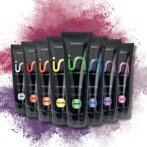 MONTIBELLO IN FLASHY COLOURS żel koloryzujący do włosów 150 ml | Pink - 3
