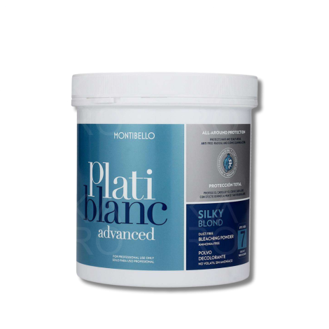 MONTIBELLO PLATIBLANC Silky Blond 7 rozjaśniacz w proszku 500 g