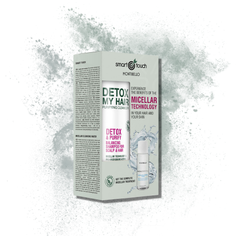 MONTIBELLO SMART TOUCH Detox My Hair zestaw micelarny | 300 ml + 30 ml - 2