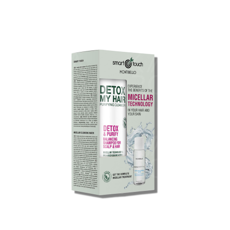 MONTIBELLO SMART TOUCH Detox My Hair zestaw micelarny | 300 ml + 30 ml