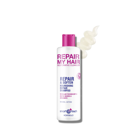 MONTIBELLO SMART TOUCH Repair My Hair delikatny szampon micelarny 300 ml - 2