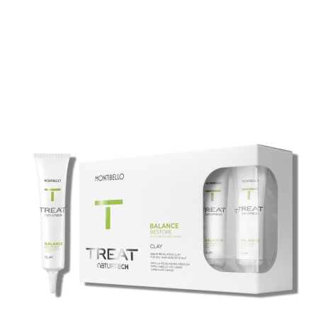 MONTIBELLO TREAT NATURTECH Balance Restore glinka do włosów 10 x 20 ml