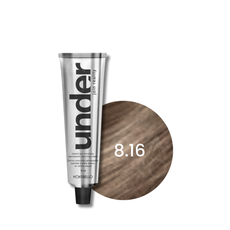 MONTIBELLO UNDER profesjonalna wegańska farba do włosów 60 ml | 8.16