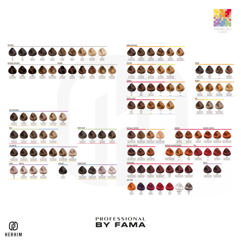 BY FAMA ABSOLUTE profesjonalna trwała farba do włosów 80 ml | 4 - 3