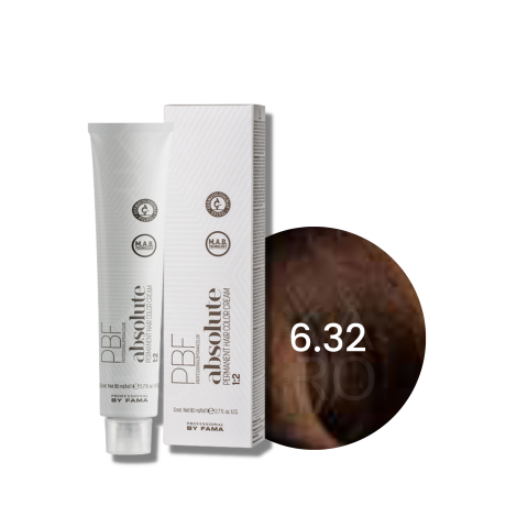BY FAMA ABSOLUTE profesjonalna trwała farba do włosów 80 ml | 6.32