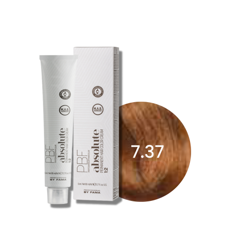 BY FAMA ABSOLUTE profesjonalna trwała farba do włosów 80 ml | 7.37