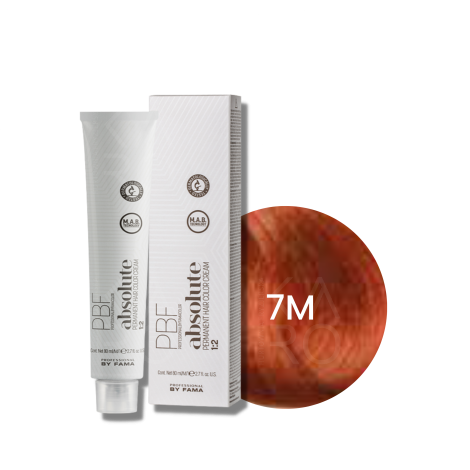 BY FAMA ABSOLUTE profesjonalna trwała farba do włosów 80 ml | 7M