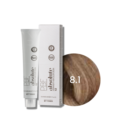 BY FAMA ABSOLUTE profesjonalna trwała farba do włosów 80 ml | 8.1