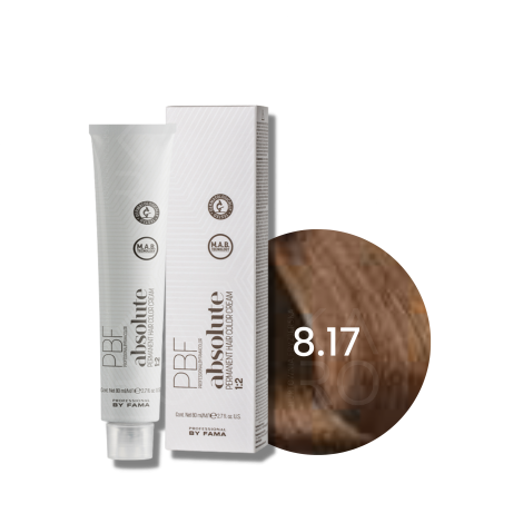 BY FAMA ABSOLUTE profesjonalna trwała farba do włosów 80 ml | 8.17