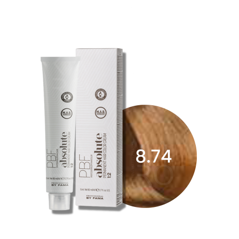 BY FAMA ABSOLUTE profesjonalna trwała farba do włosów 80 ml | 8.74
