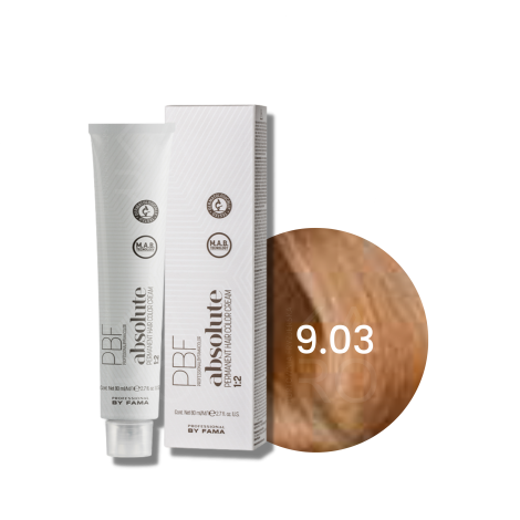 BY FAMA ABSOLUTE profesjonalna trwała farba do włosów 80 ml | 9.03