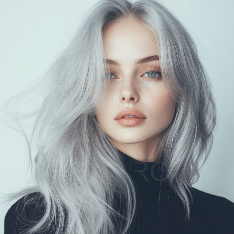 BY FAMA ABSOLUTE profesjonalna trwała farba do włosów 80 ml | mix Silver - 4