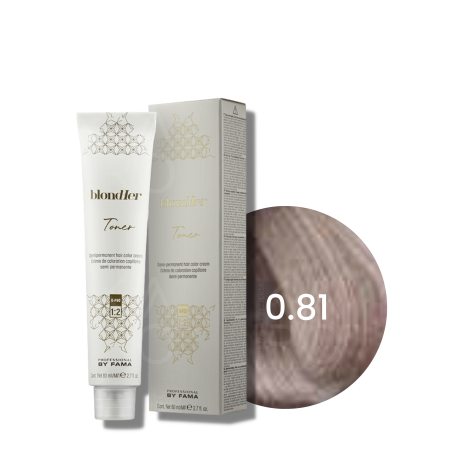 BY FAMA BLONDHER Toner półtrwały toner do włosów 80 ml | 0.81 Anthracite