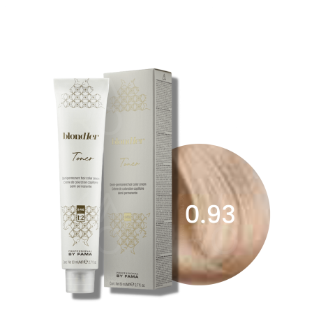 BY FAMA BLONDHER Toner półtrwały toner do włosów 80 ml | 0.93 Butter