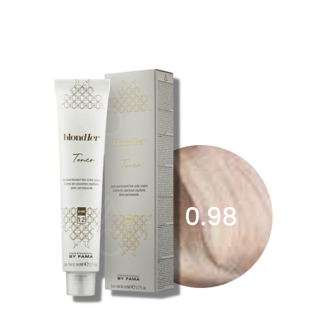 BY FAMA BLONDHER Toner półtrwały toner do włosów 80 ml | 0.98 Ice