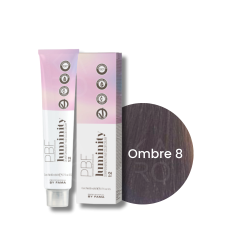 BY FAMA LUMINITY półtrwała farba do włosów 80 ml | Blondeombre 8