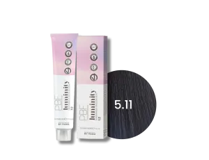BY FAMA LUMINITY półtrwała farba do włosów bez amoniaku 80 ml | 5.11