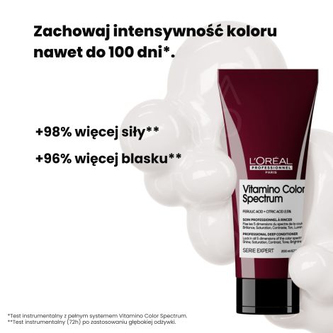 L'OREAL VITAMINO COLOR SPECTRUM odżywka pielęgnująco-nabłyszczająca 750 ml - 3