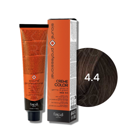 FAIPA ROMA SICURA PROFESSIONAL Creme Color farba do włosów 120 ml | 4.4