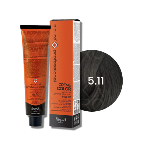 FAIPA ROMA SICURA PROFESSIONAL Creme Color farba do włosów 120 ml | 5.11