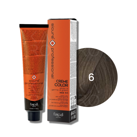FAIPA ROMA SICURA PROFESSIONAL Creme Color farba do włosów 120 ml | 6