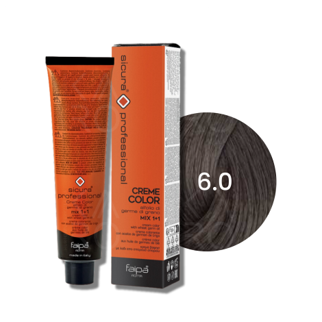 FAIPA ROMA SICURA PROFESSIONAL Creme Color farba do włosów 120 ml | 6.0