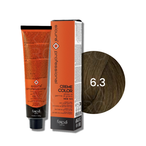 FAIPA ROMA SICURA PROFESSIONAL Creme Color farba do włosów 120 ml | 6.3