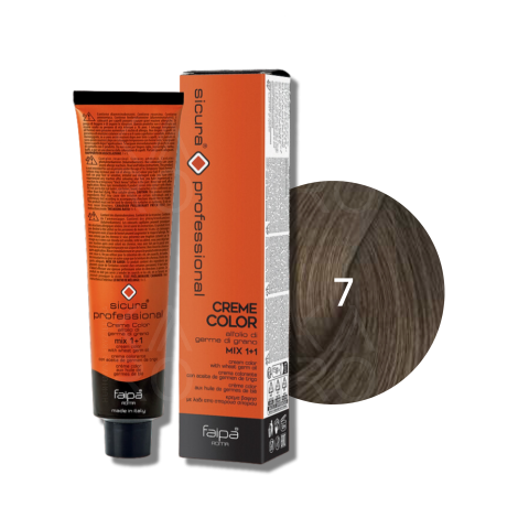 FAIPA ROMA SICURA PROFESSIONAL Creme Color farba do włosów 120 ml | 7