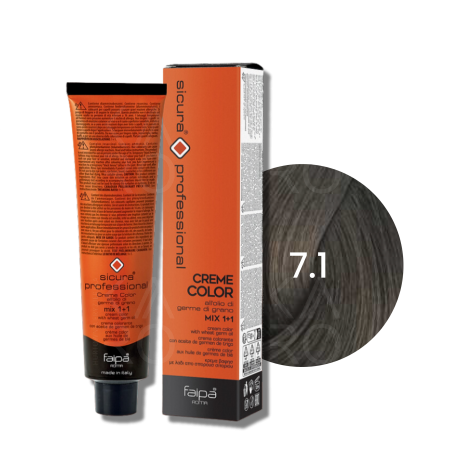 FAIPA ROMA SICURA PROFESSIONAL Creme Color farba do włosów 120 ml | 7.1