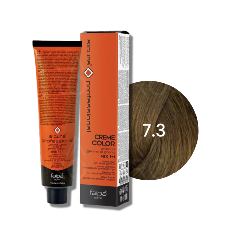 FAIPA ROMA SICURA PROFESSIONAL Creme Color farba do włosów 120 ml | 7.3