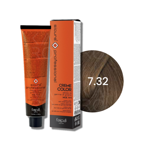FAIPA ROMA SICURA PROFESSIONAL Creme Color farba do włosów 120 ml | 7.32