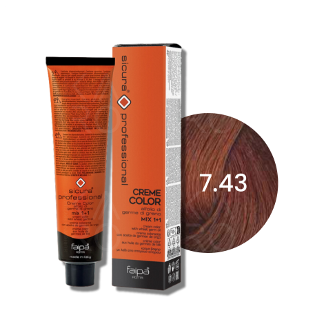 FAIPA ROMA SICURA PROFESSIONAL Creme Color farba do włosów 120 ml | 7.43
