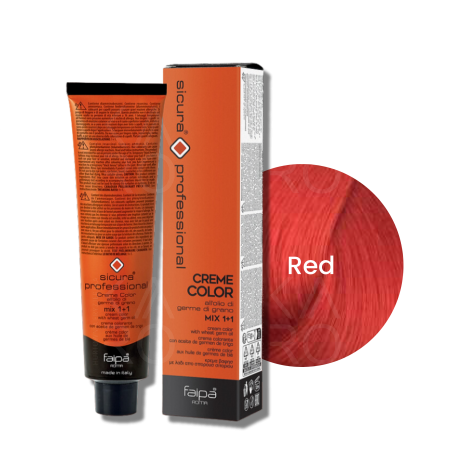 FAIPA ROMA SICURA PROFESSIONAL Creme Color farba do włosów 120 ml | Red