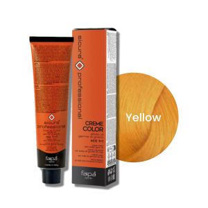 FAIPA ROMA SICURA PROFESSIONAL Creme Color farba do włosów 120 ml | Yellow