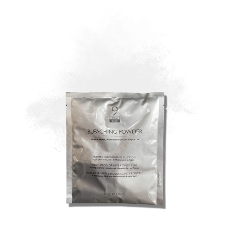 GENUS DE COLOR 9 Tones Blue Bleaching Powder rozjaśniacz 9 tonów 50 g - 2