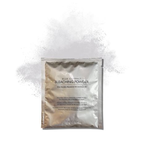 GENUS DE COLOR Blue Compact Bleaching Powder rozjaśniacz Niebieski 50 g - 2