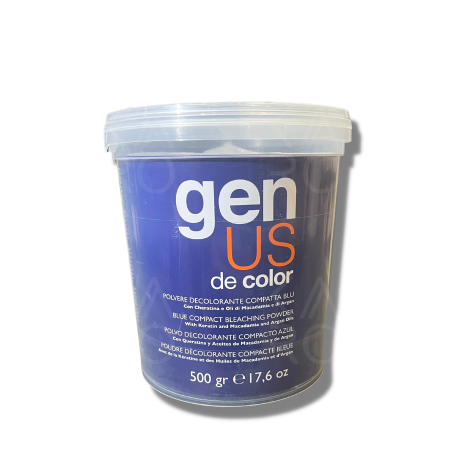 GENUS DE COLOR Blue Compact Bleaching Powder rozjaśniacz Niebieski 500 g