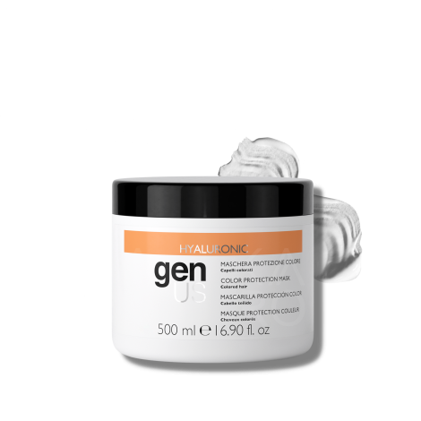 GENUS HYALURONIC maska wygładzająca do włosów farbowanych 500 ml - 2