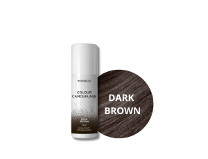 MONTIBELLO COLOUR CAMOUFLAGE spray na odrosty 125 ml | Dark Brown