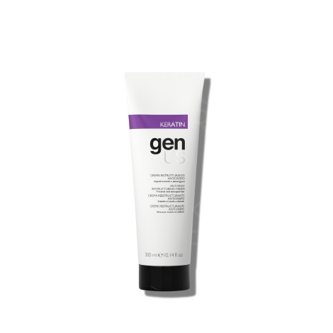 GENUS KERATIN Anti-Frizz krem regenerujący do włosów uszkodzonych 300 ml