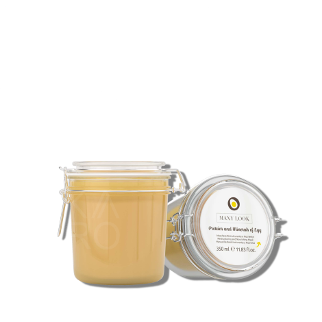 GENUS MAXY LOOK Egg Line maska restrukturyzująco-odżywcza do włosów 350 ml