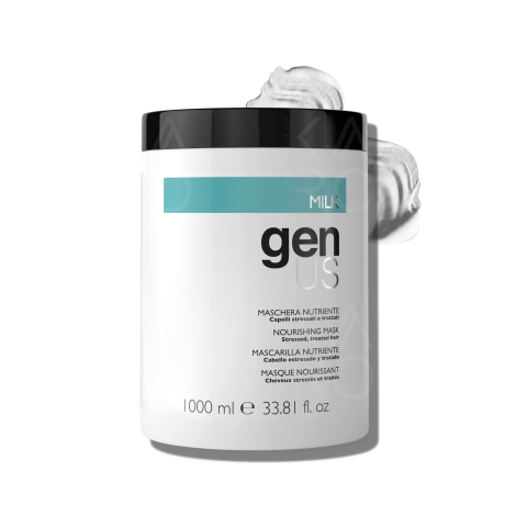 GENUS MILK maska intensywnie odżywcza do włosów zestresowanych 1000 ml - 2