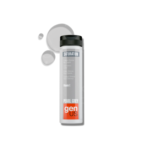 GENUS SATURATION toner koloryzujący w żelu bez amoniaku 150 ml | Pearl Gray - 2